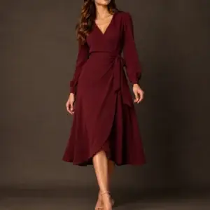 Molde Vestido Midi Envelope